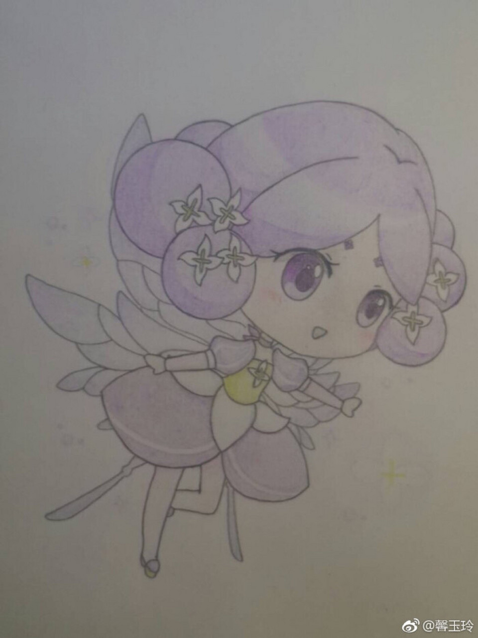 丁香花精灵王(百结)是千韩的守护精灵