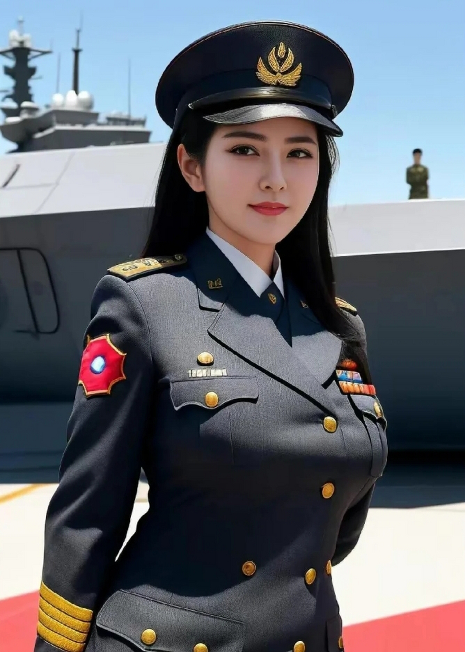 在韩国,女性警察并不常见.