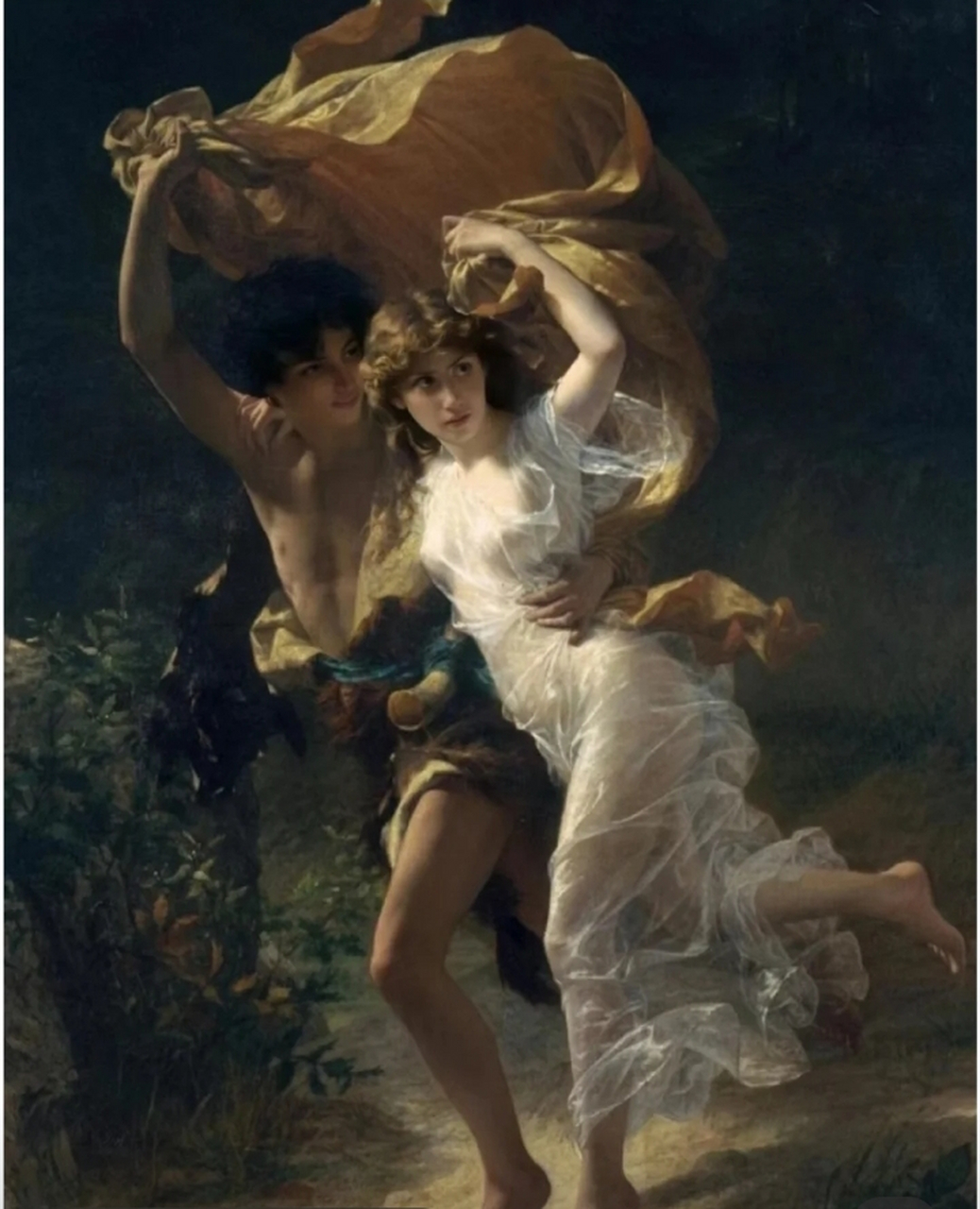 1 作品名称:暴风雨the storm 艺术家:皮耶·奥古斯特·考特 pierre