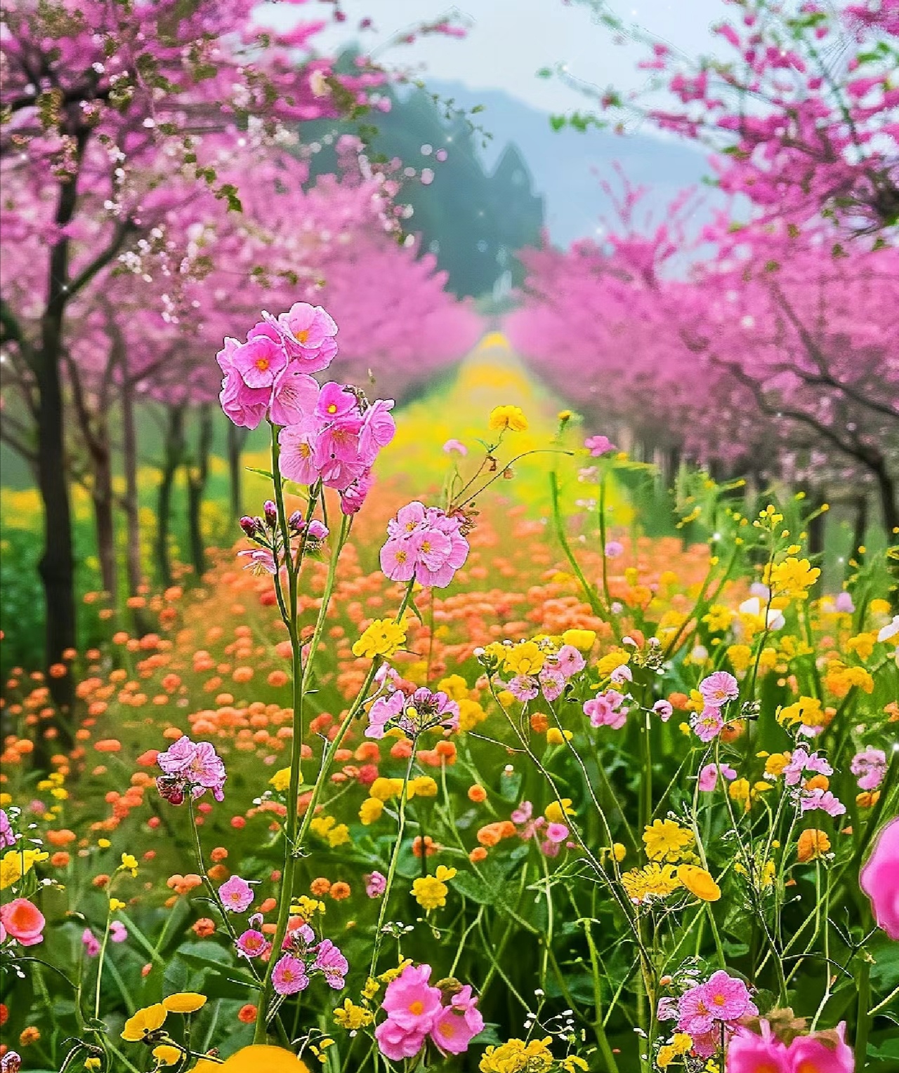 春暖花开,万物复苏,春光明媚,外出踏青,不负好时光,人们参与体验秀美