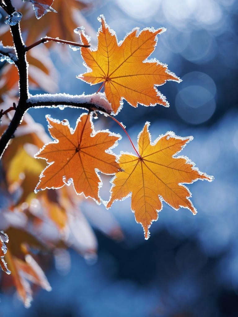 霜降         霜降是二十四节气中的第十八个节气,秋季的最后一个节气