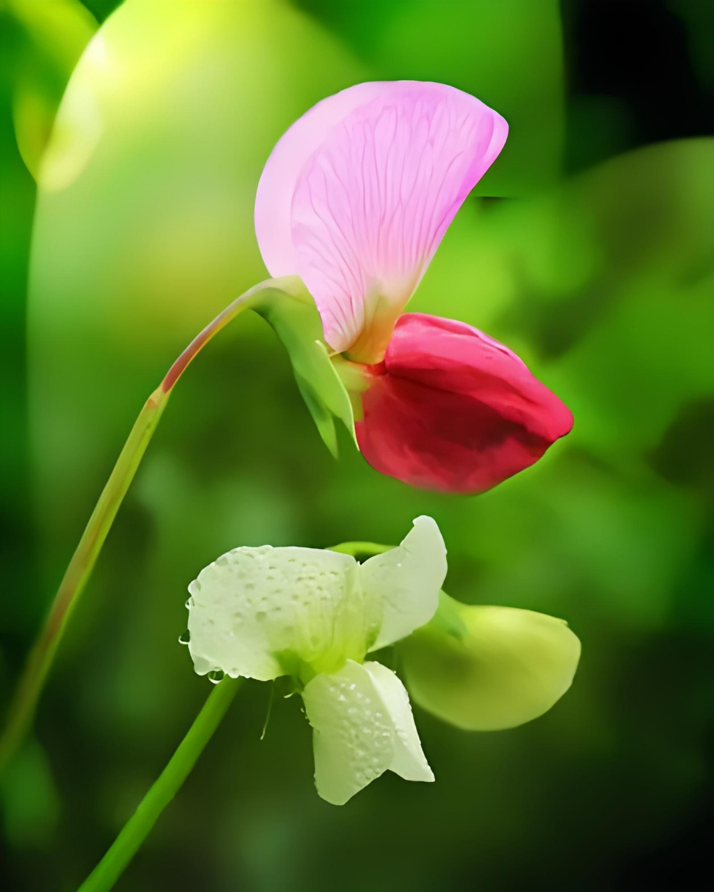 豌豆单性花图片