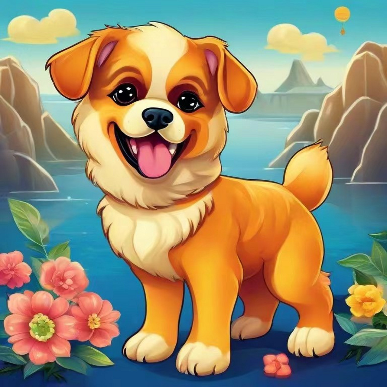 戌狗是十二生肖之一,地支第十一位 戌是狗的意思,有着守卫,警戒的含