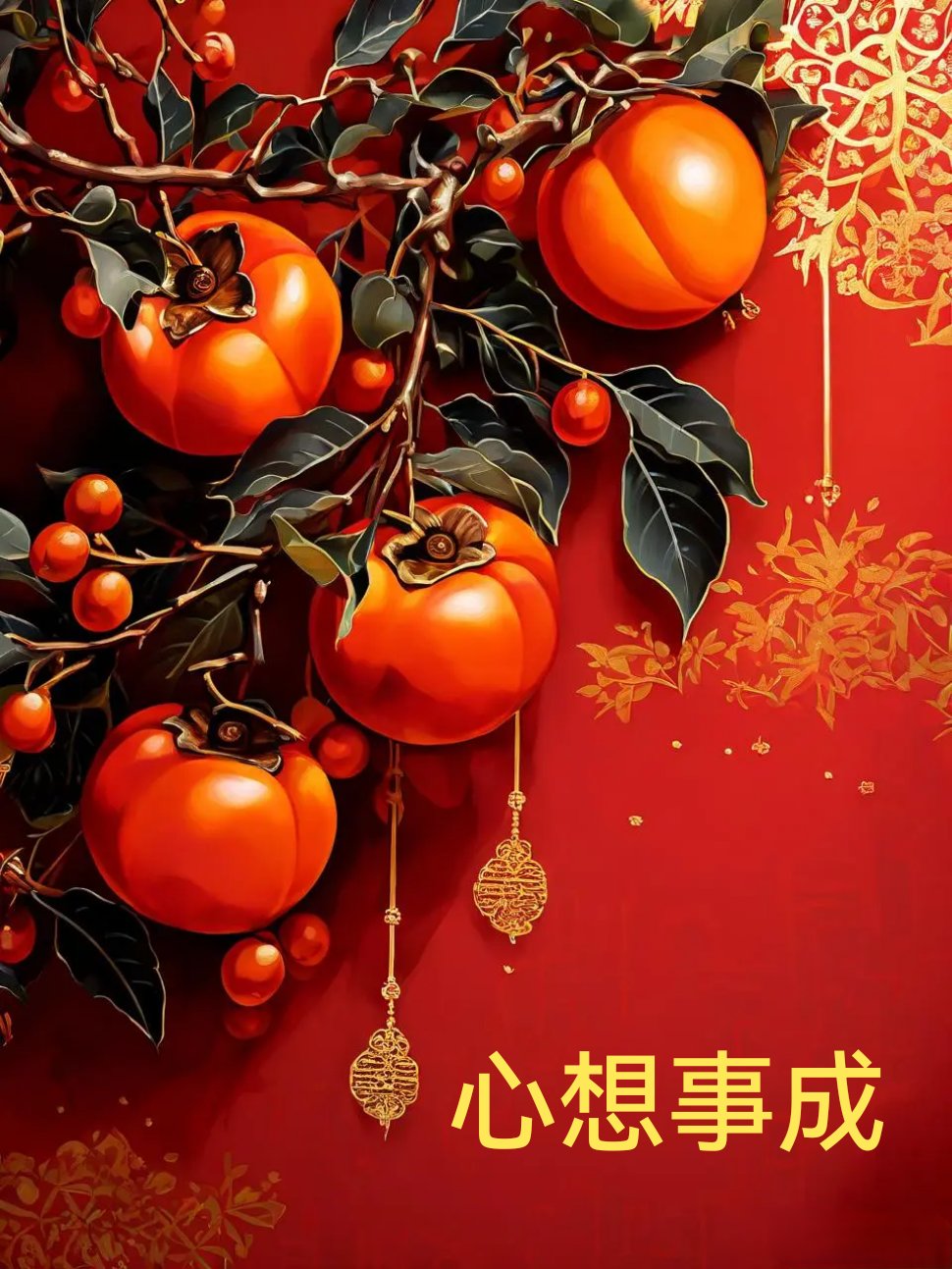 吉祥如意,心想事成