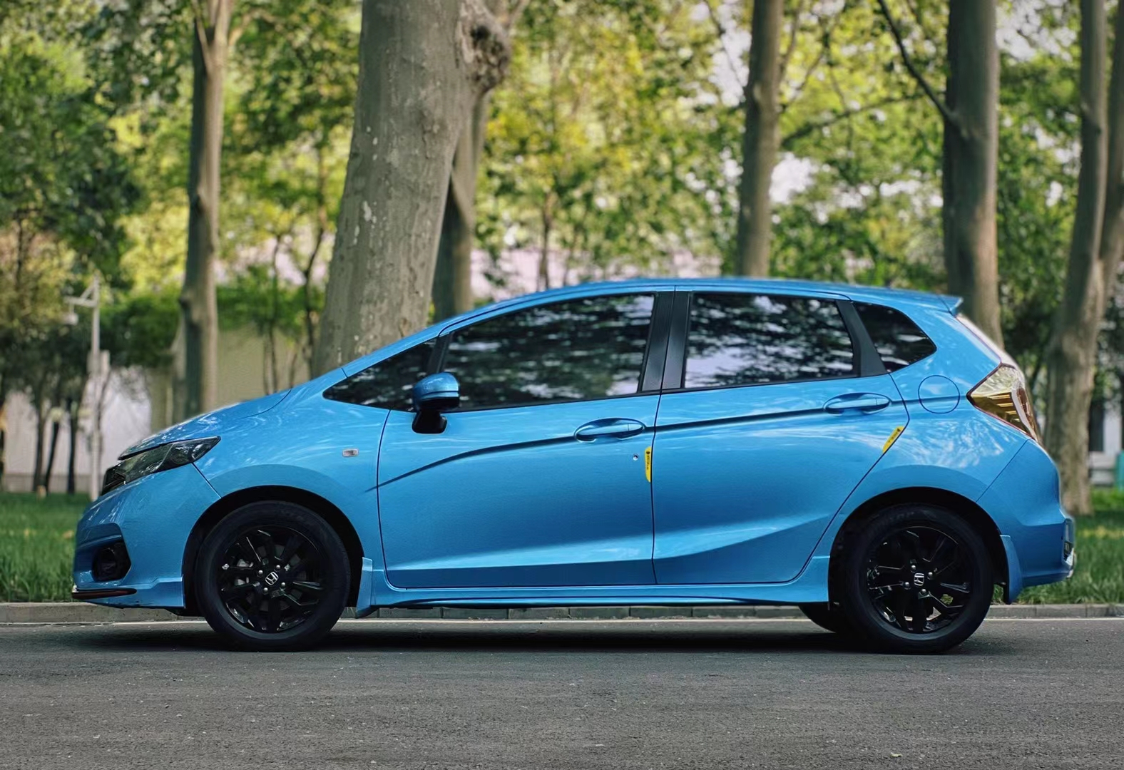 2018年本田飞度潮跑版,超级省心自动挡,美女一手车,原版原漆,表显6万