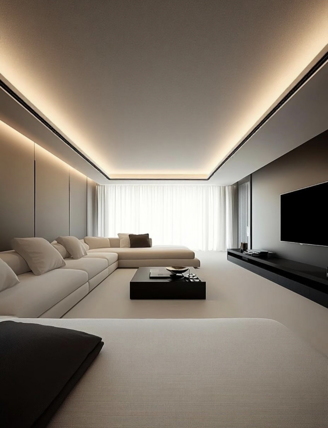 意式极简装修,高级又显贵,惊喜连连!