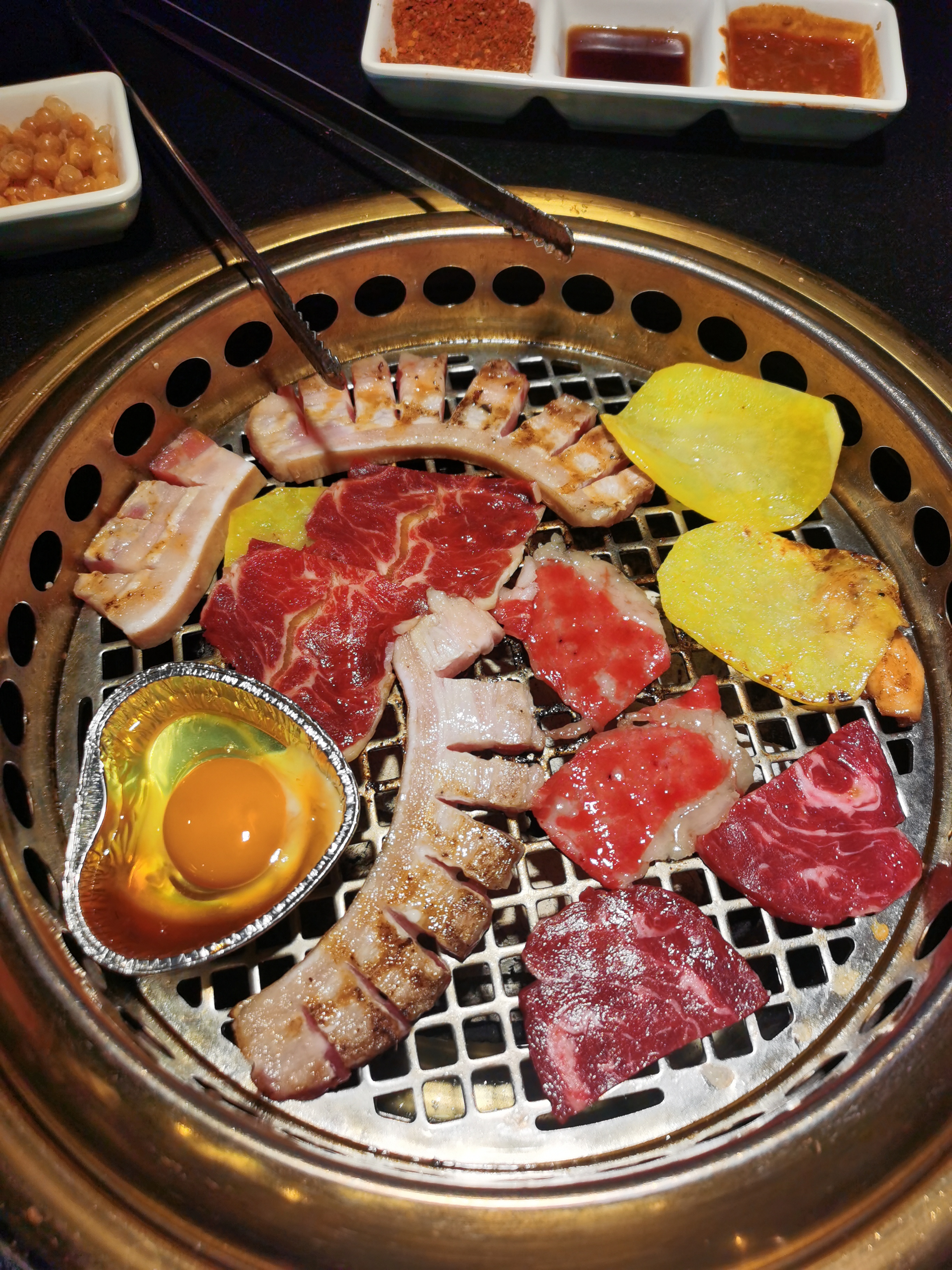 烤肉真实照片图片