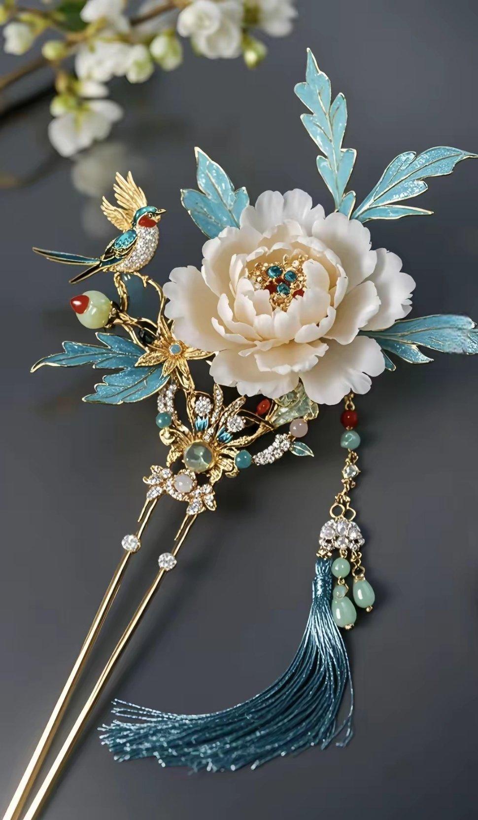 那古代的发簪简直美到极致!