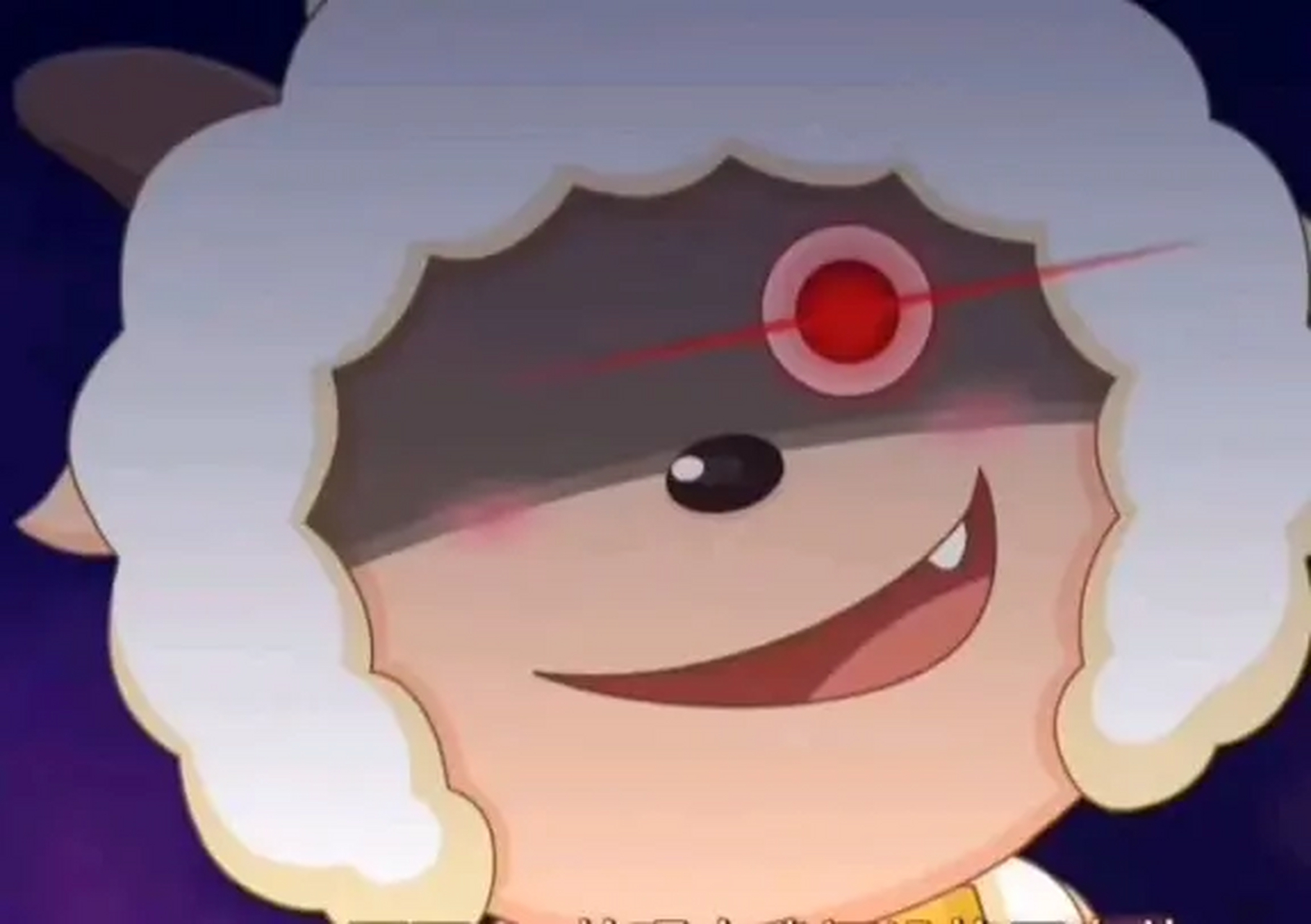 "    此时此刻懒羊羊被黑衣人强行灌下了他特制的黑暗能量.