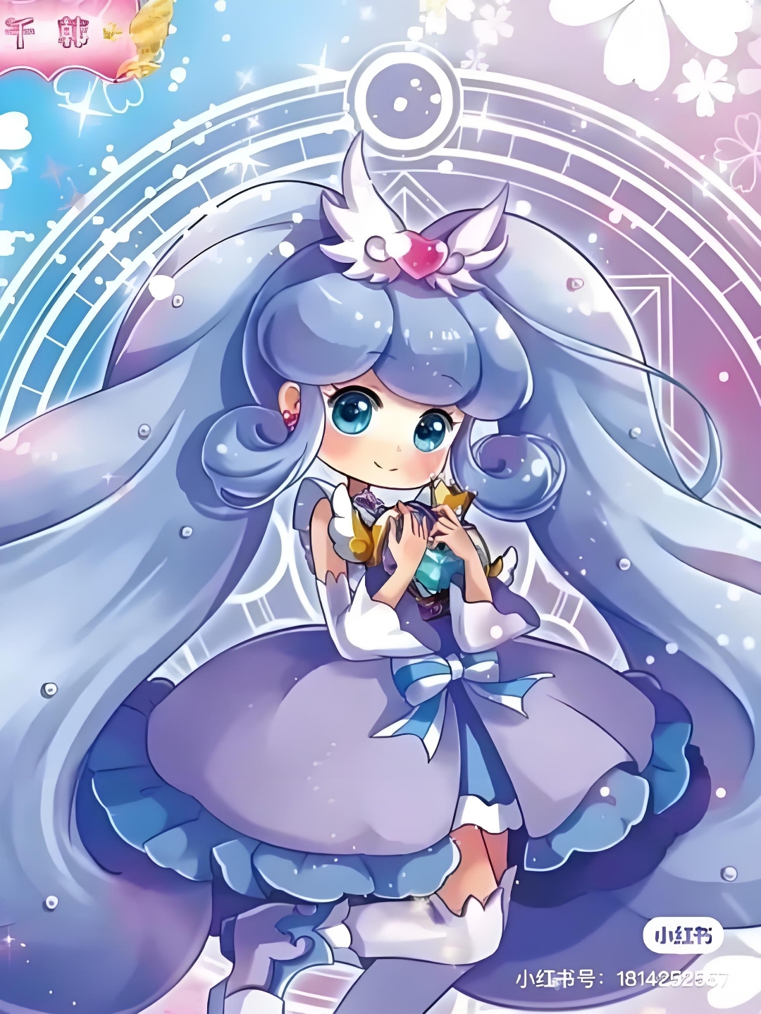 这回是千韩的绝美图片,原作者的水印我保留了,要是觉得我的画质有点糊