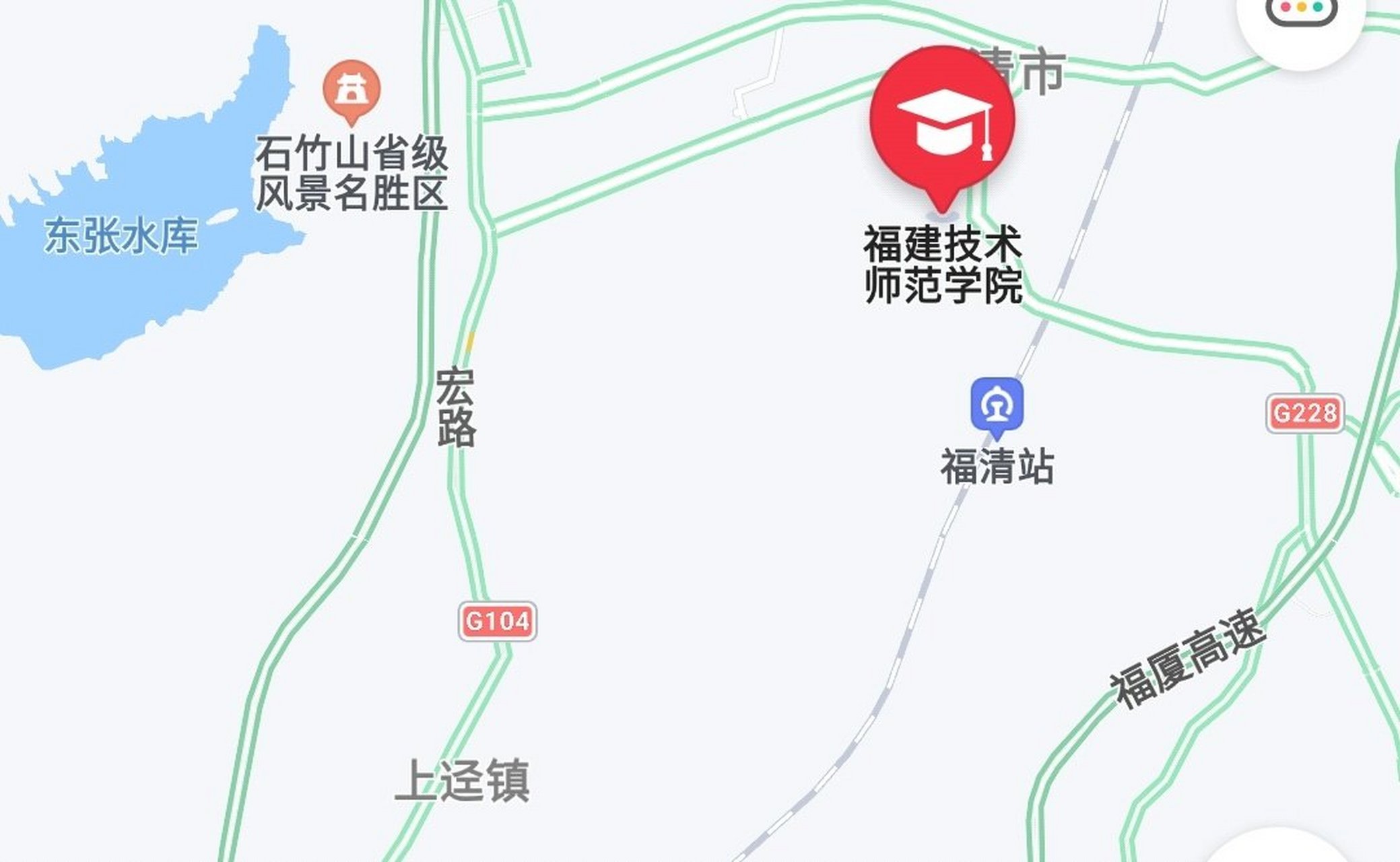 福建技术师范学院 五马山校区:福州市福清市龙江街道校园新村1号