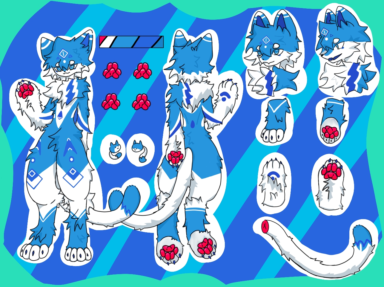 furry兽圈# #兽圈furry# #兽圈# #兽设# #双视图#接的第一单双视图