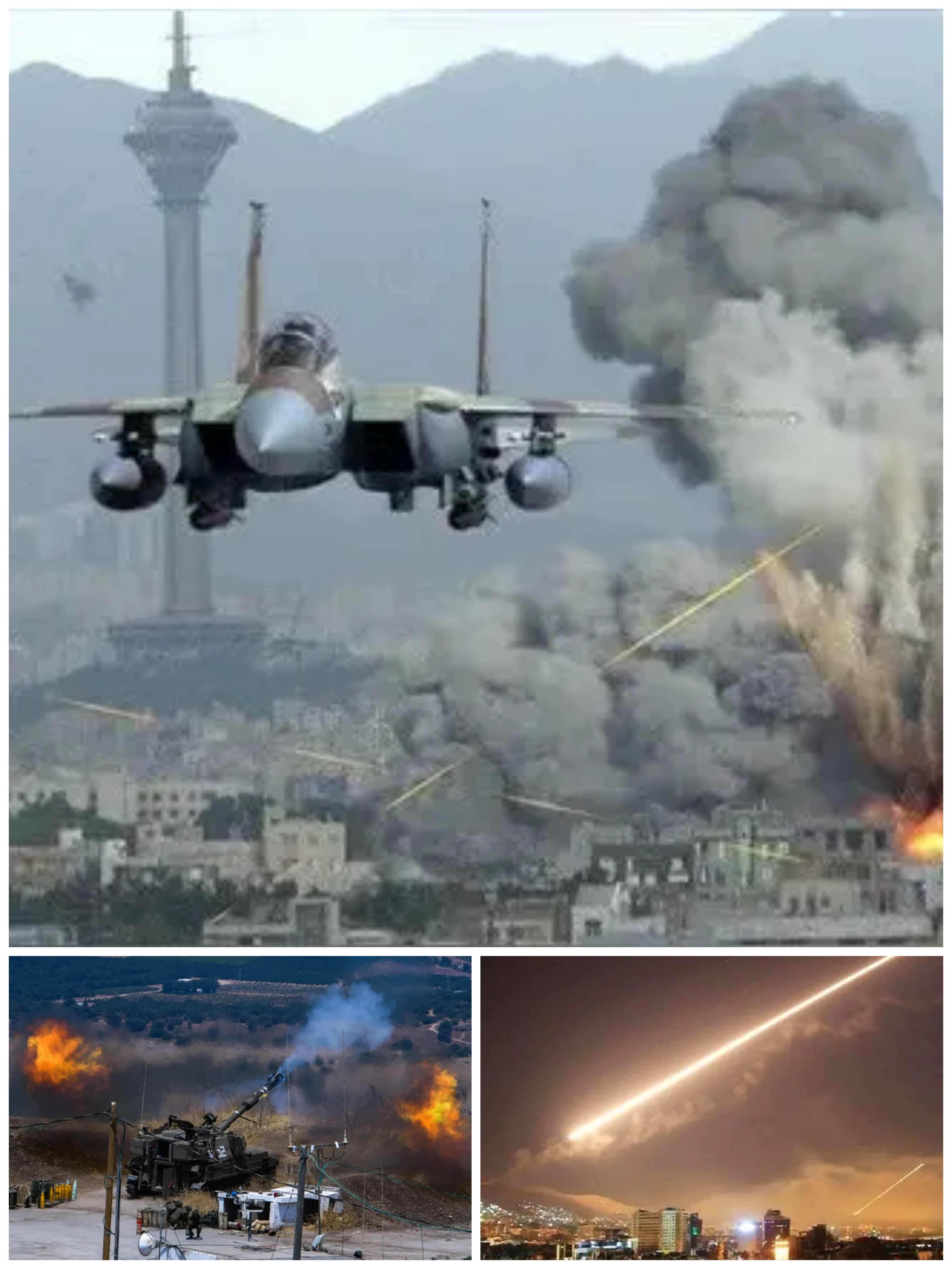 自6月13日以来以色列仗着美国的支持袭击伊朗,炸核设施杀伊朗高级军方