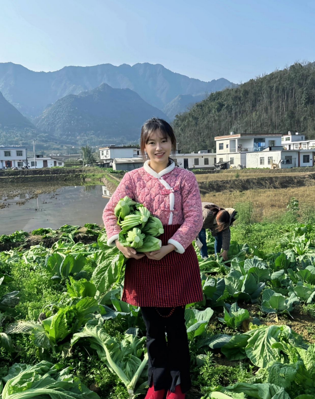 村姑土气照片图片