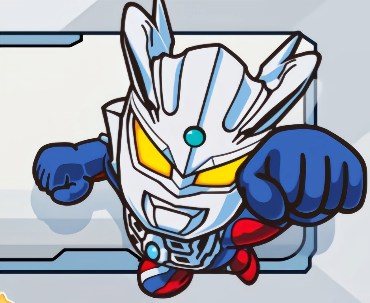 前几个月一直没有更新,这些当做补偿.q版奥特曼,机动奥特曼.