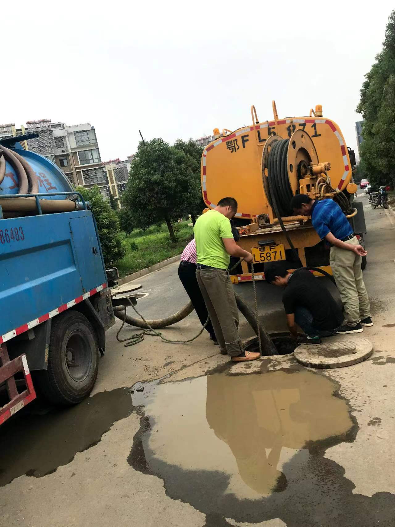地漏疏通:城市清道夫的秘密武器