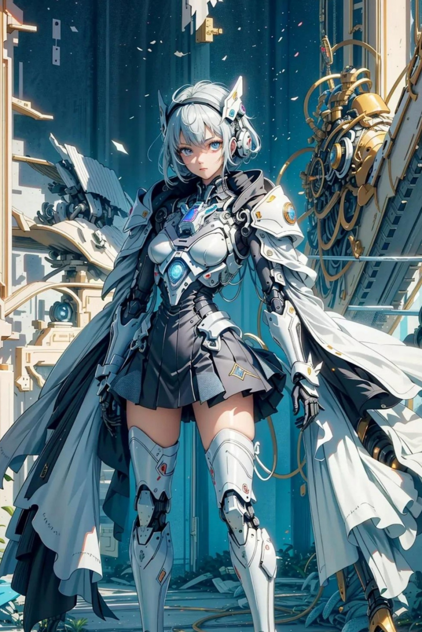 ai绘画:机械少女(莉莉丝)#未来# #少女# #动漫壁纸# #ai写真# #ai女友