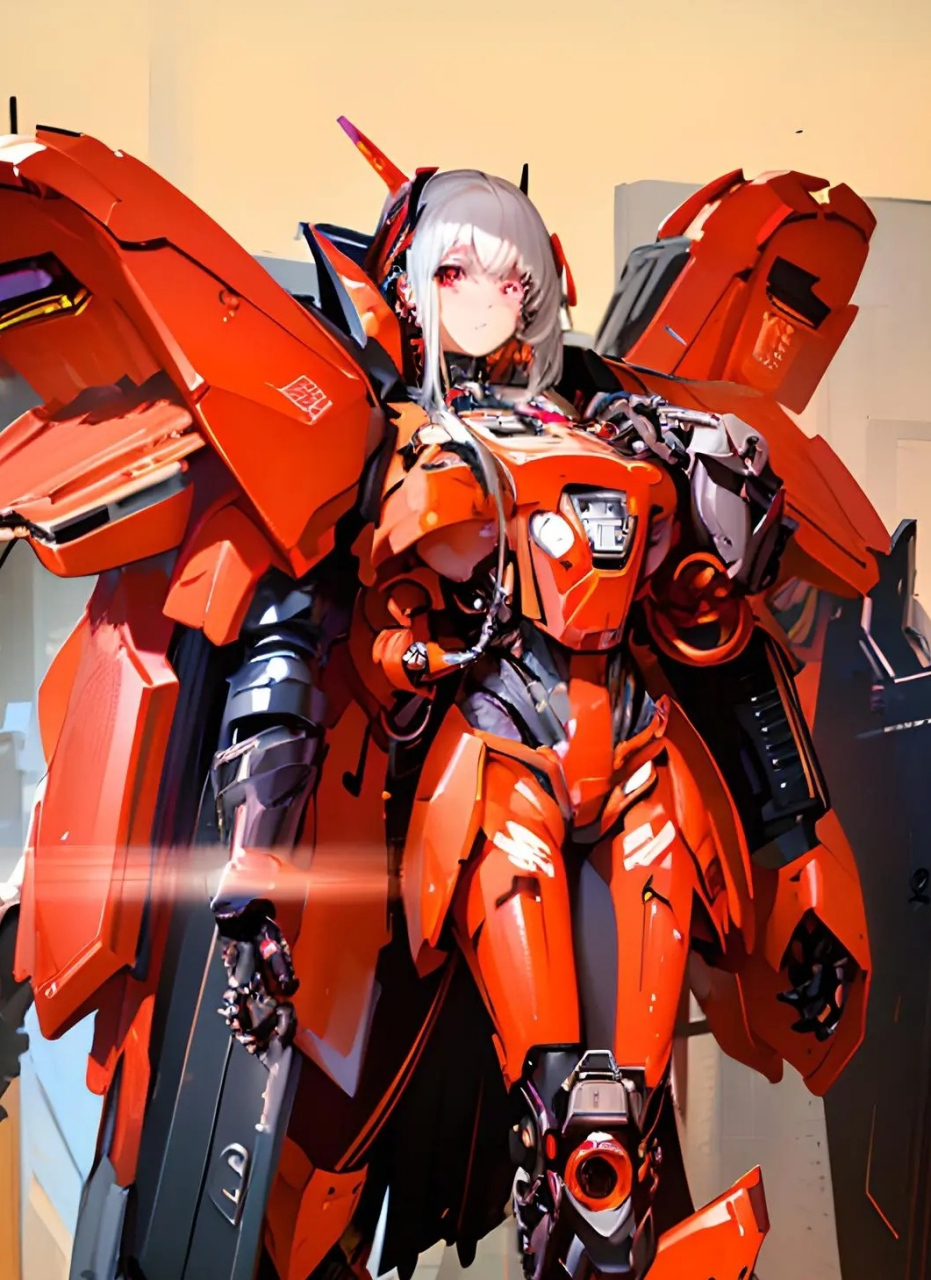 ai绘画:机甲少女(金凯丽丝)