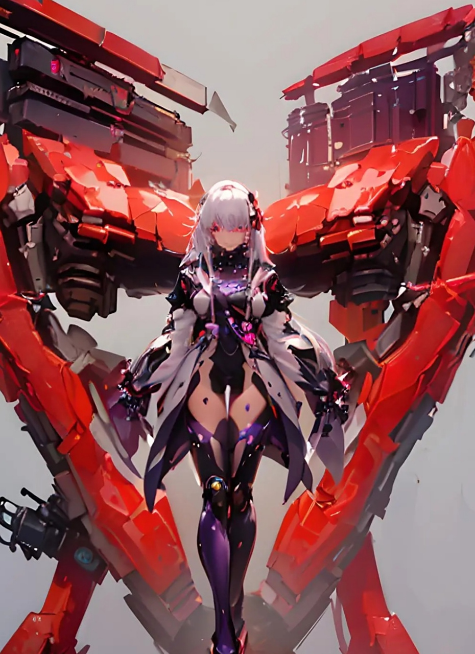 ai绘画:机甲少女(金凯丽丝)