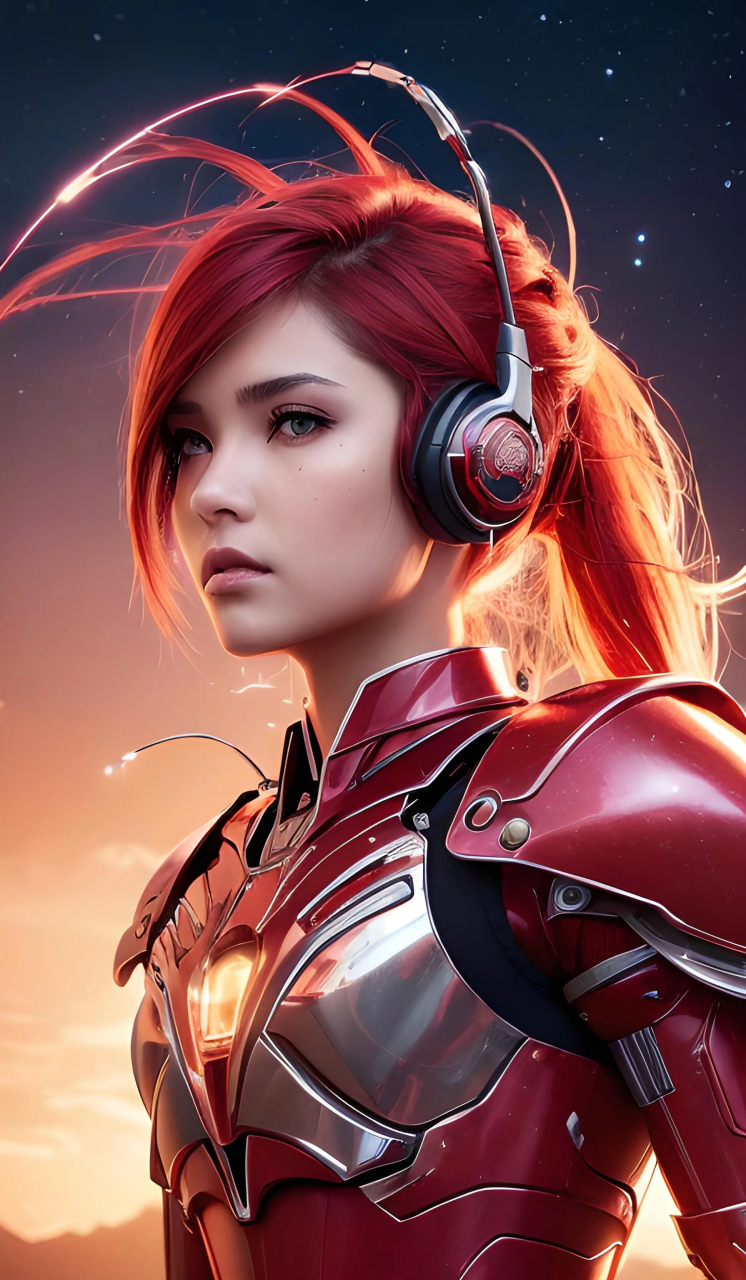 ai绘画:机甲少女(火凤)#动漫壁纸# #动漫壁纸# #ai写真# #ai艺术季
