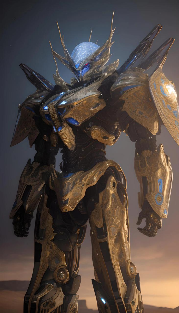 ai绘画:外星机甲(大忽悠)