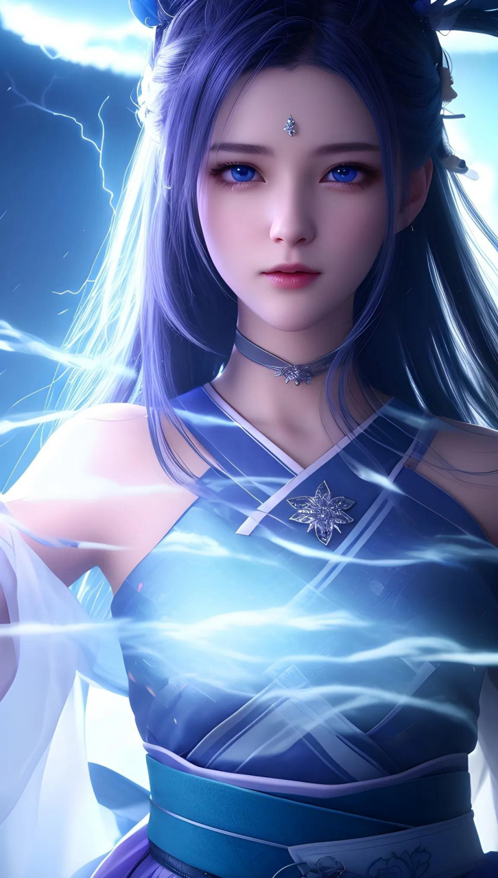 ai绘画:古风少女(魅瞳)