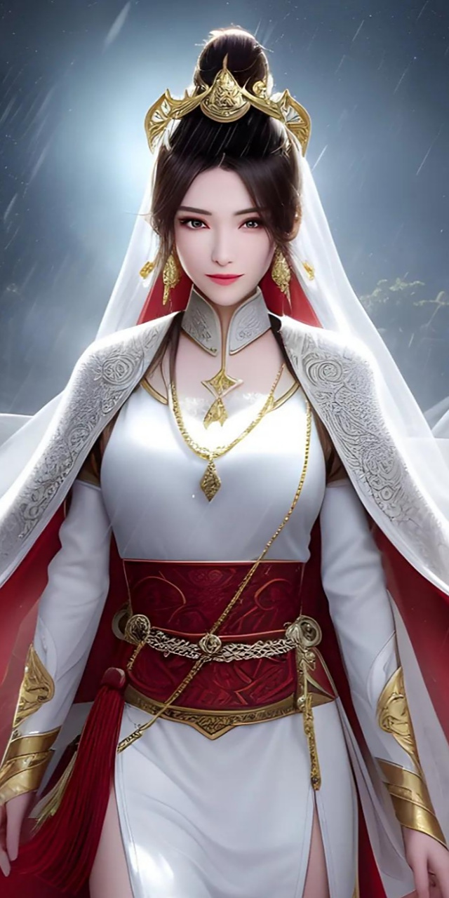 ai绘画:古风少女(白玉菩提)