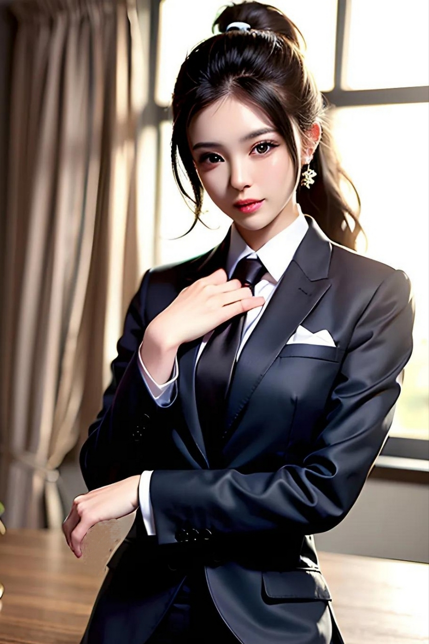 ai绘画:办公室小姐姐#少女# #动漫壁纸# #ai写真# #ai女友# #ai共创