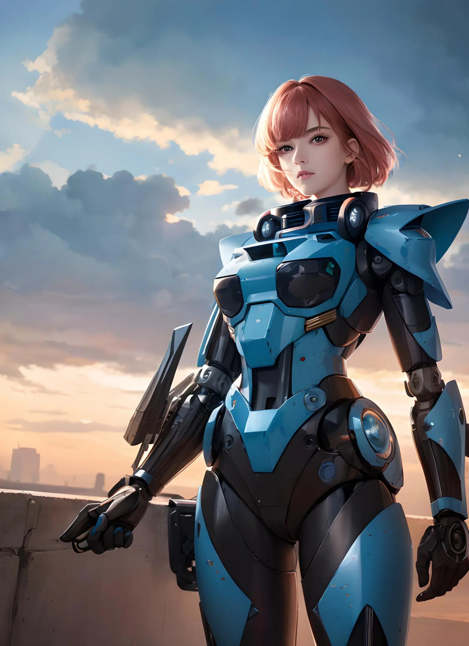 ai绘画:机甲少女(阿斯莱茵)#少女# #动漫壁纸# #古风# #ai写真# #ai