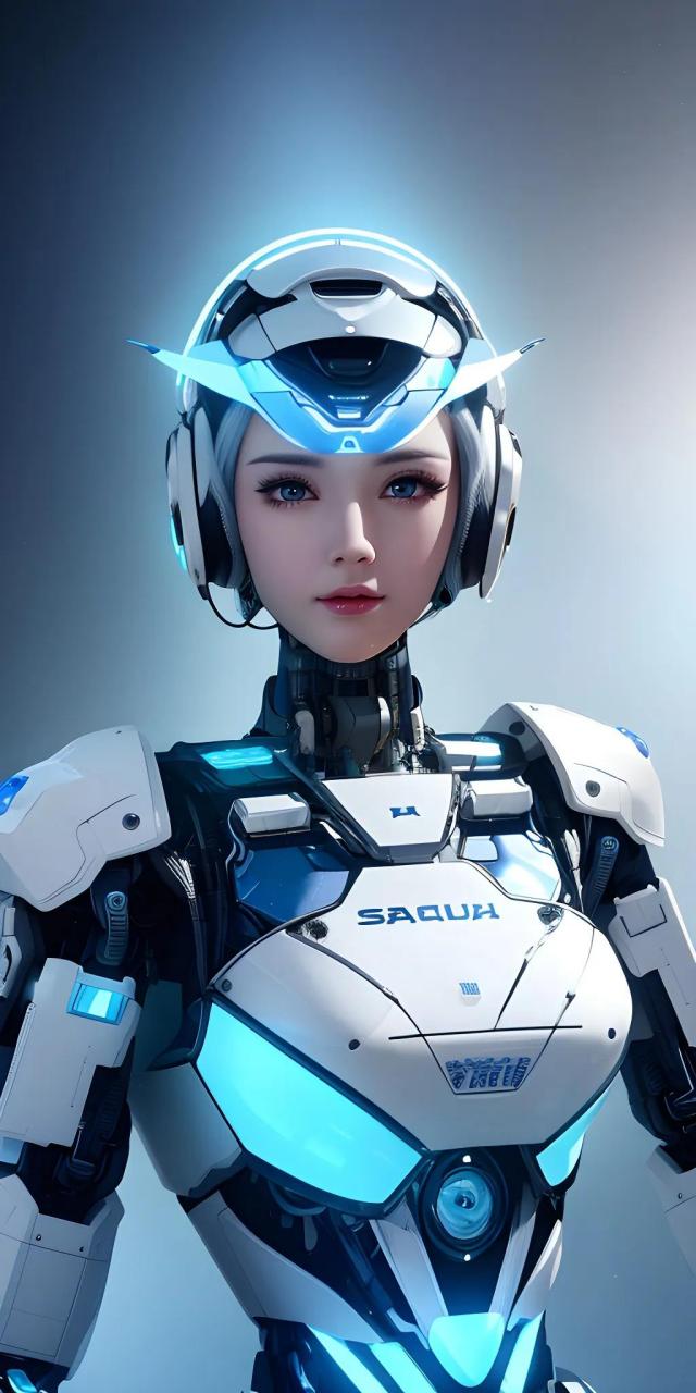 未来机器人美少女图片