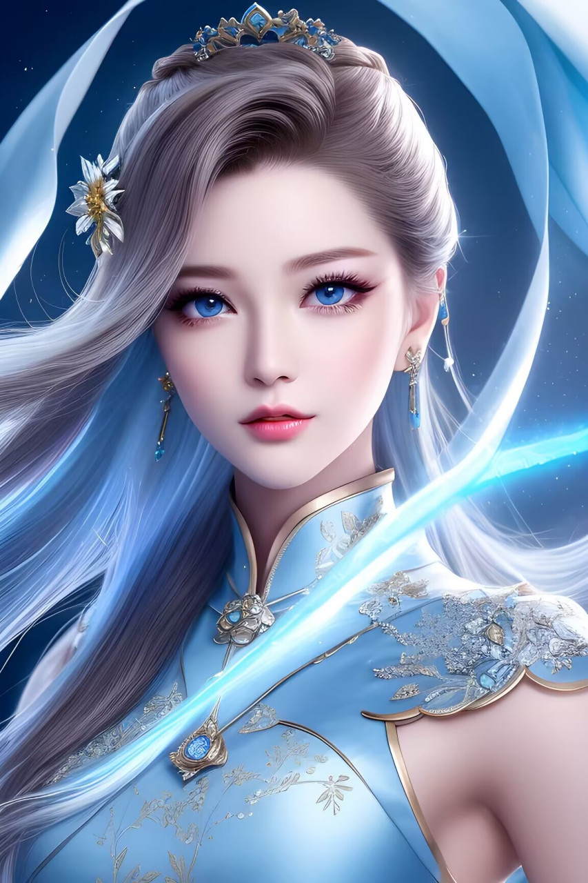 ai绘画:少女(兰熏儿)