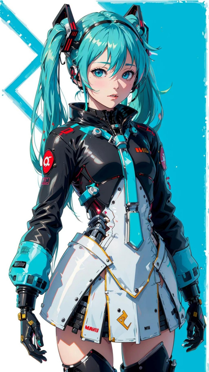 ai绘画:初音未来#少女# #ai写真# #ai女友# #ai艺术季# #动漫壁纸