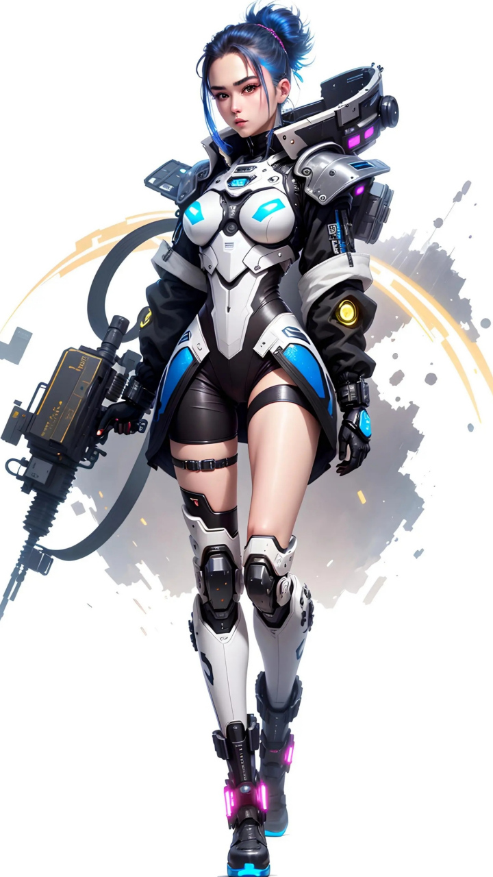 ai绘画:机甲少女(爱丽丝)#动漫壁纸# #ai写真# #ai女友# #ai艺术季