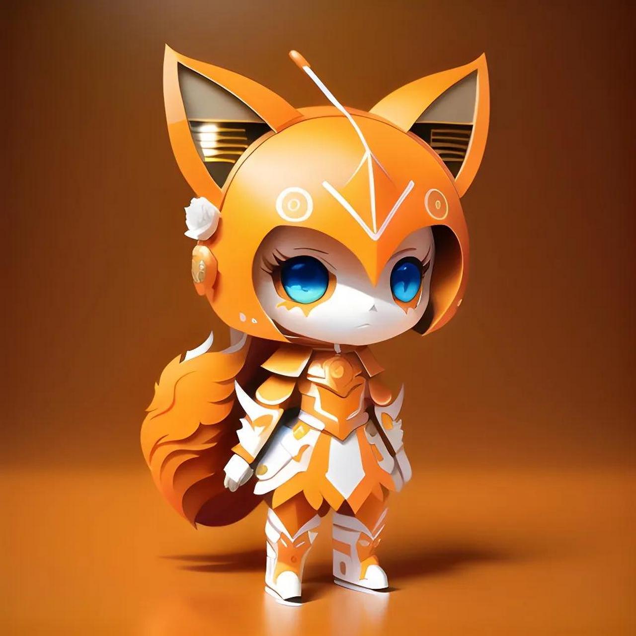 ai绘画:宠物机甲(小狐狸)