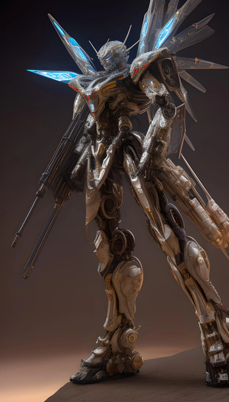 ai绘画:外星机甲(大忽悠)