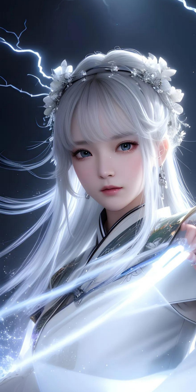 ai绘画:古风少女(魅瞳)