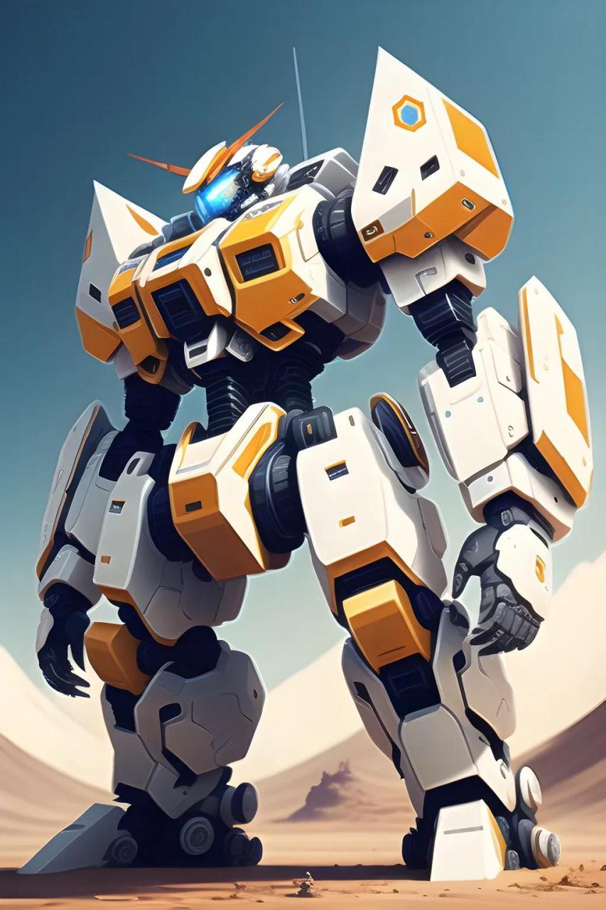 ai绘画:外星机甲(守卫者-i型)
