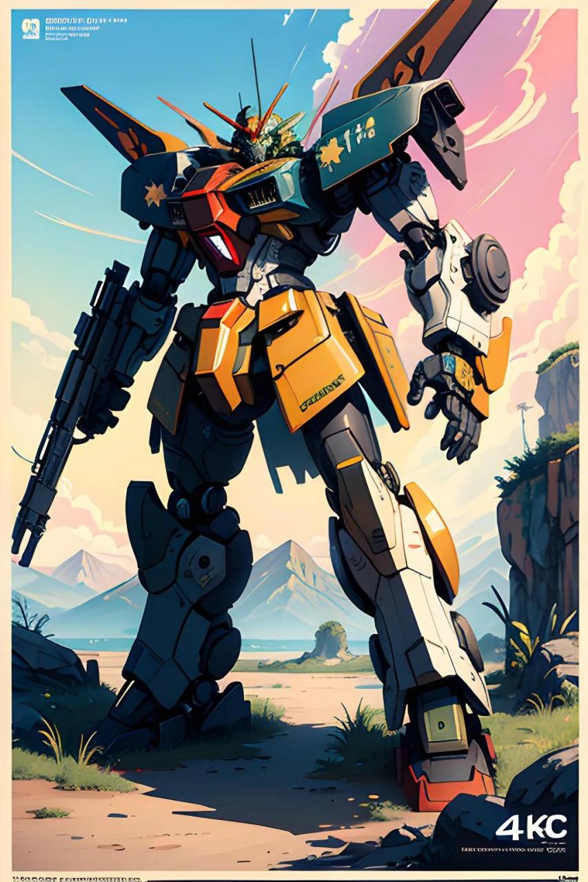 ai绘画:外星机甲(守卫者-i型)