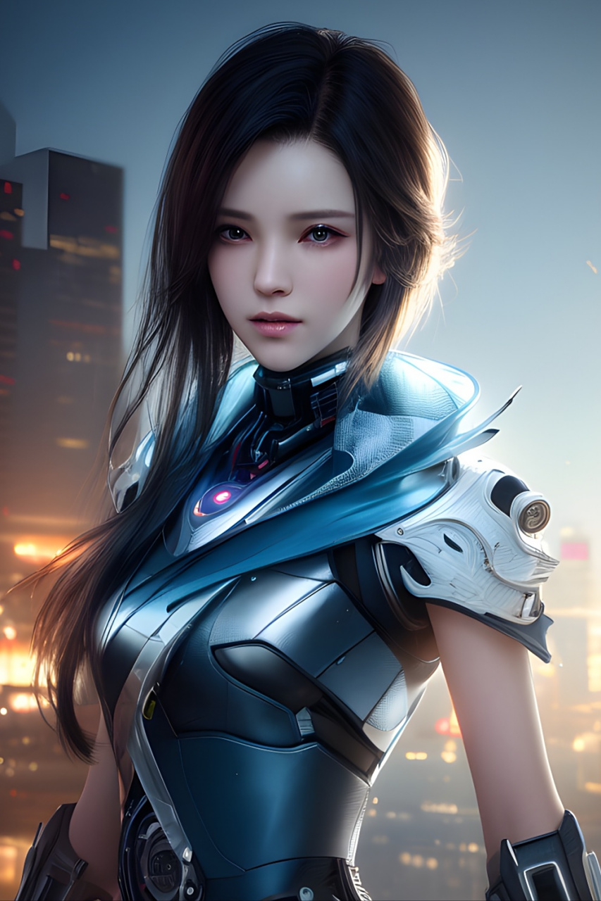 ai绘画:机甲少女(阿莱尔)#动漫壁纸# #ai写真# #ai女友# #ai艺术季