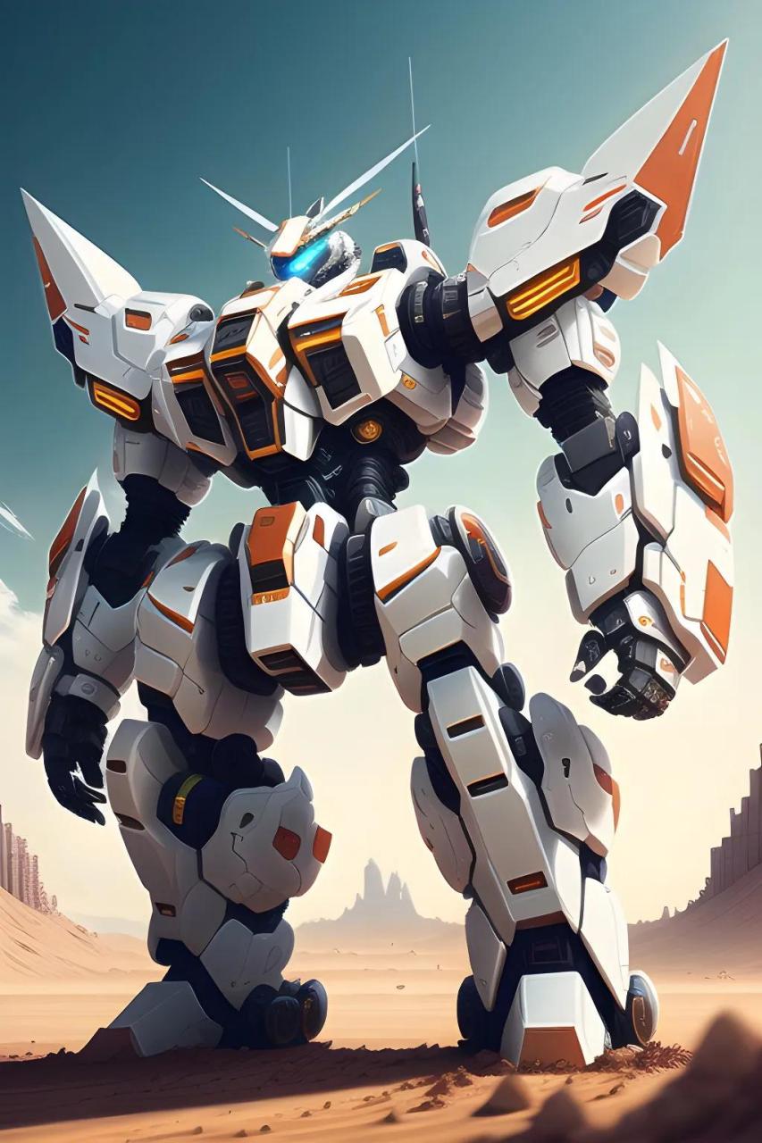 ai绘画:外星机甲(守卫者-i型)