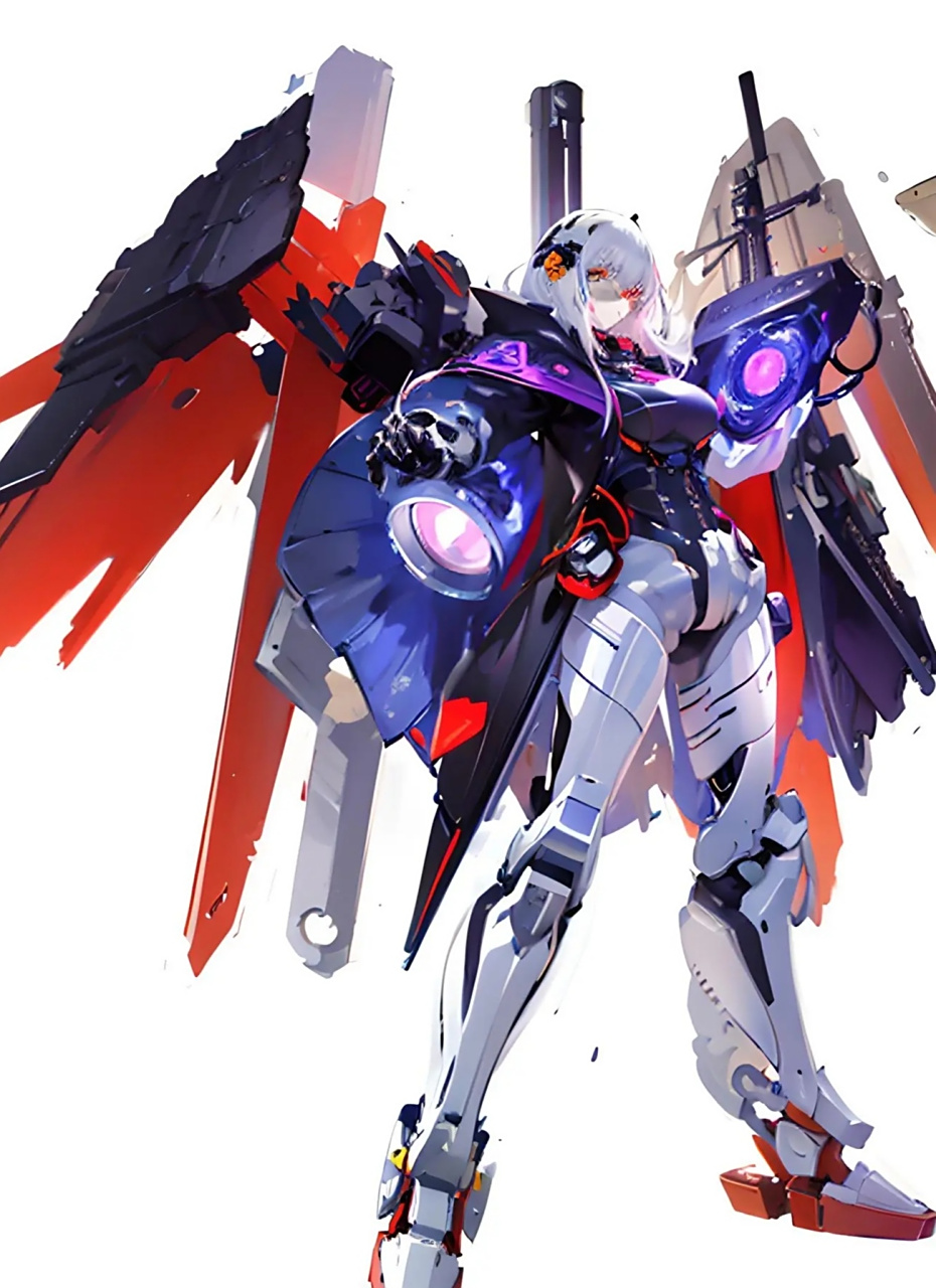 ai绘画:机甲少女(金凯丽丝)