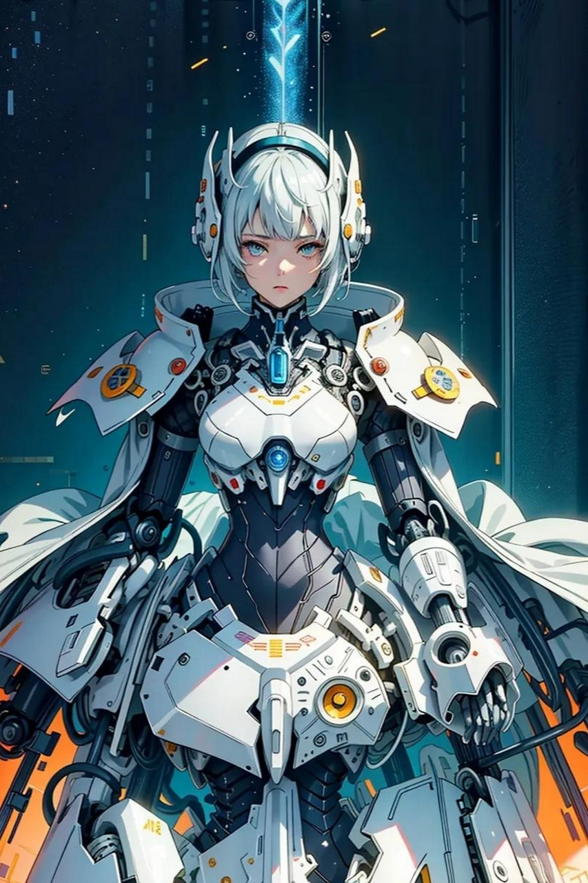 ai绘画:机械少女(莉莉丝)#未来# #少女# #动漫壁纸# #ai写真# #ai女友