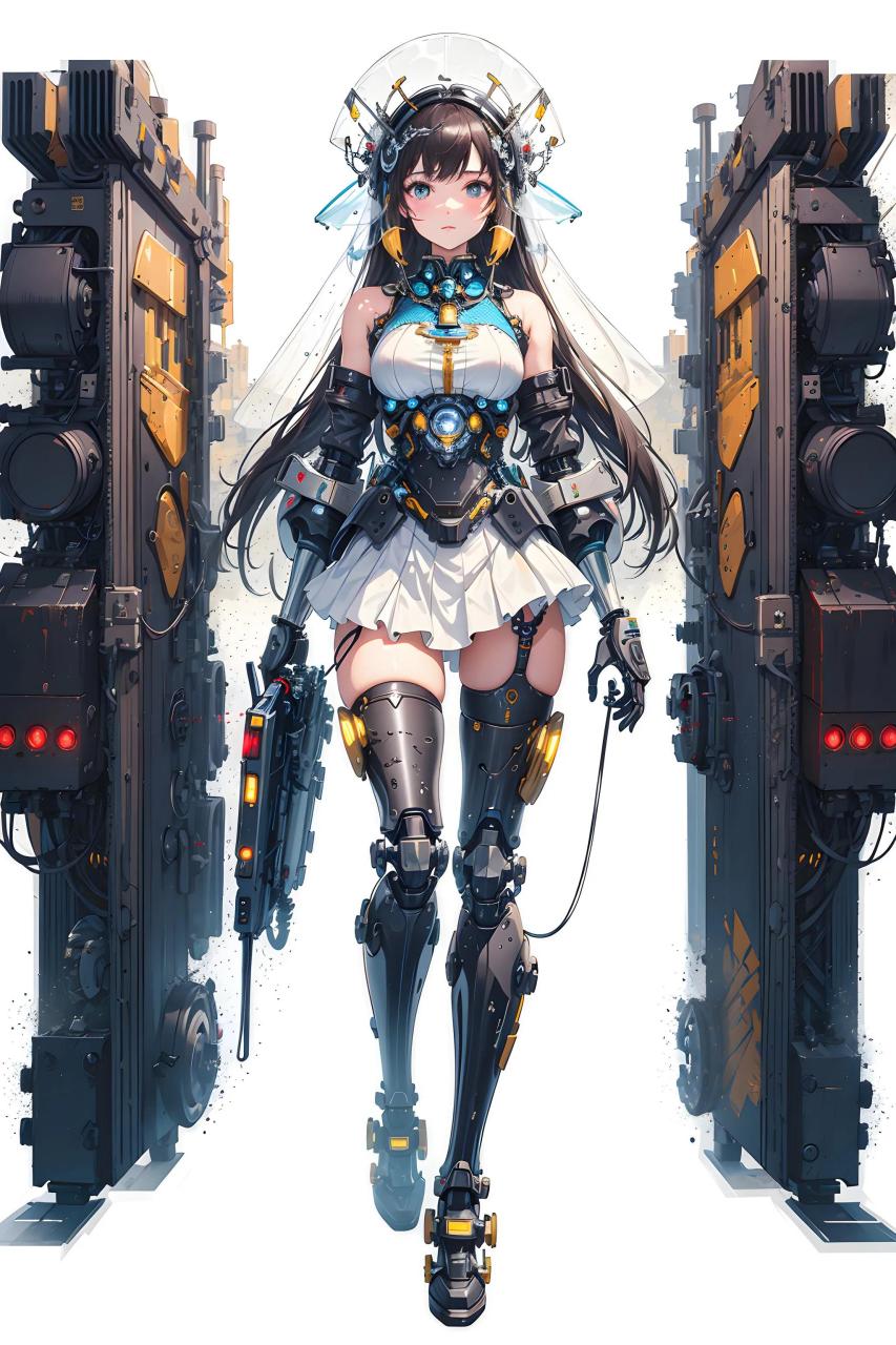 ai绘画:机械少女(艾尔莎)#动漫壁纸# #ai写真# #ai女友# #ai艺术季