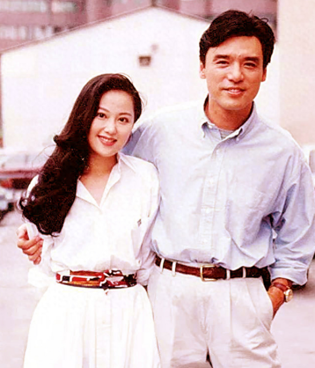 钟镇涛与范姜合照