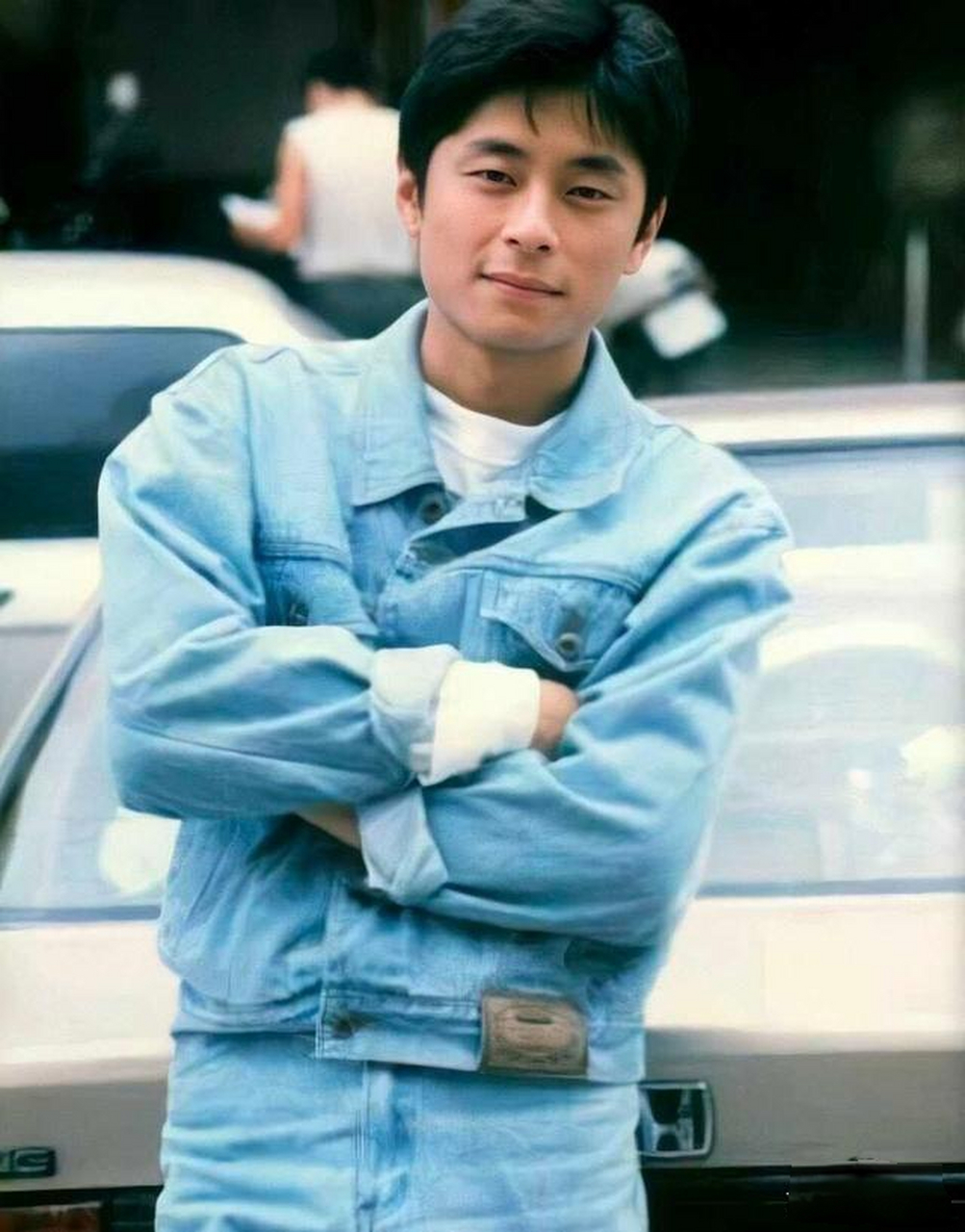 老照片:王杰年轻照,好帅