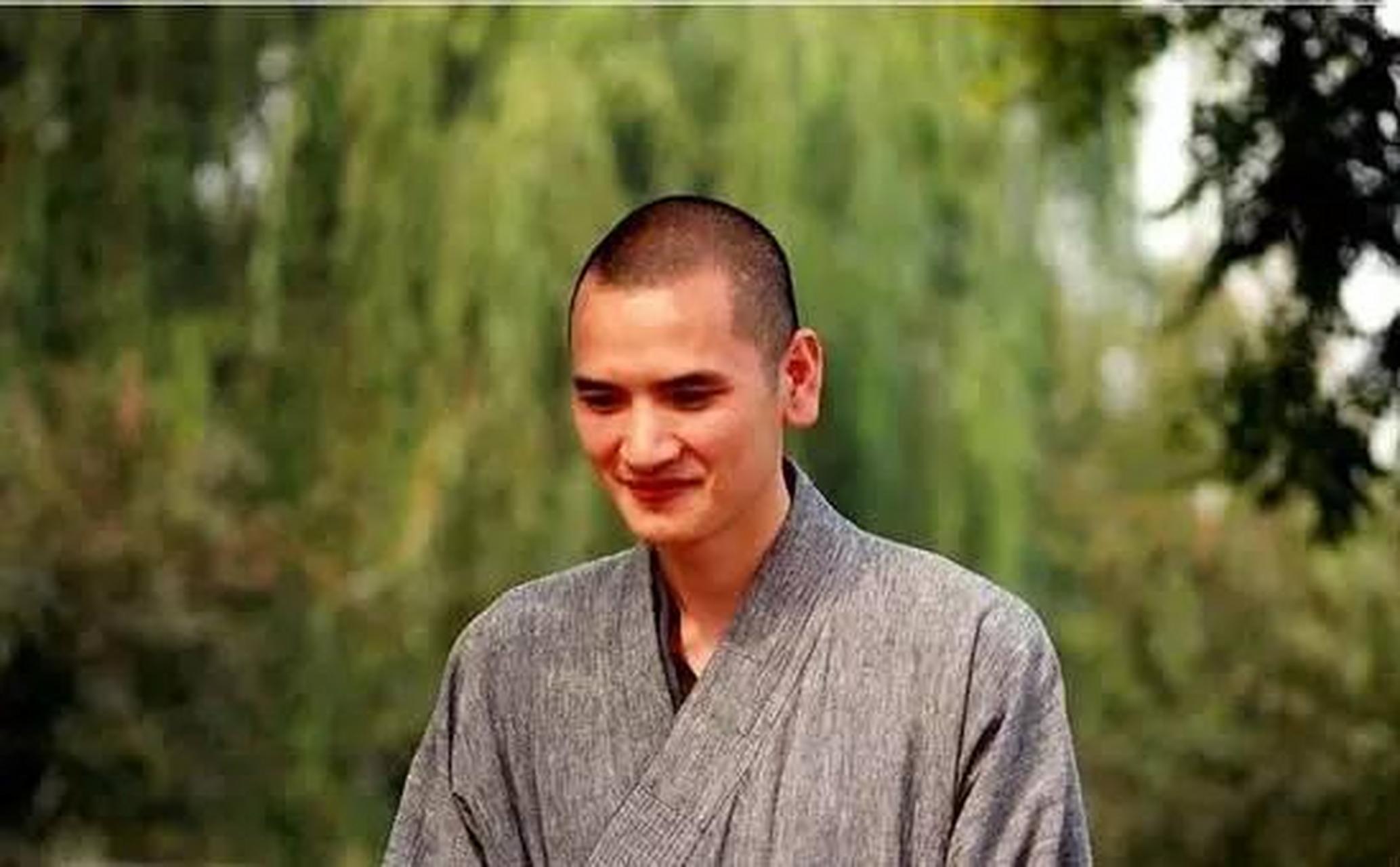 帅和尚的内心世界…  中国最帅和尚,浙江省永嘉县普安寺住持: 释明心