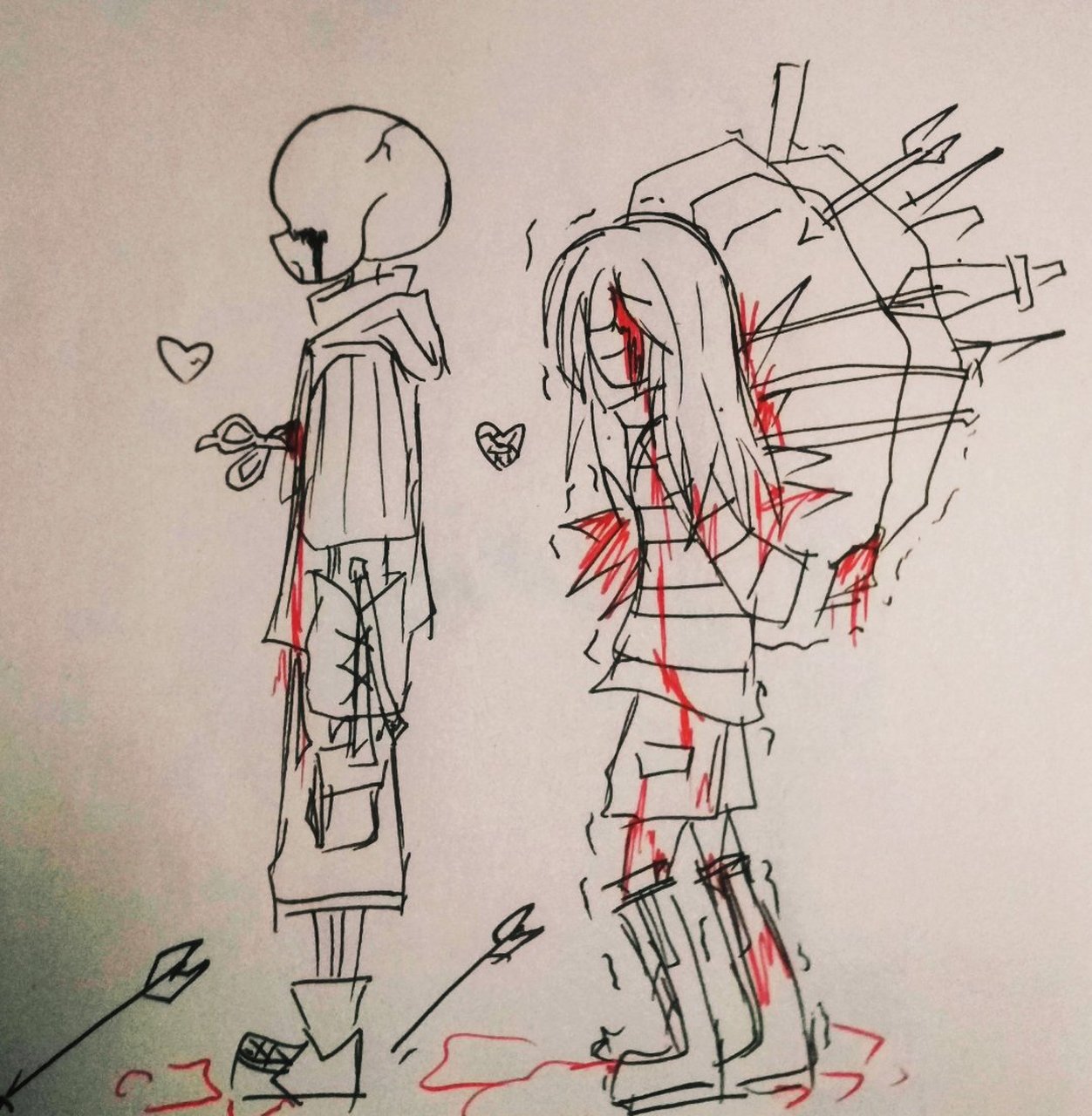传说之下# #骨设# 自家馒头设没图,懒得上色[二哈]