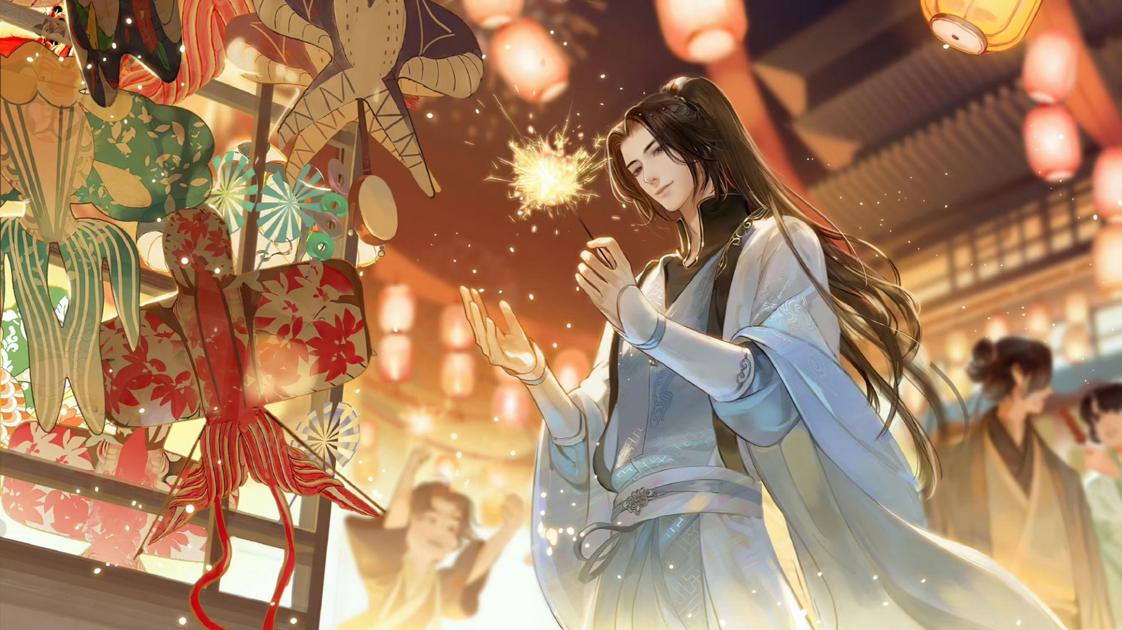 逆水寒# 逆水寒手游cg  叶问舟【紫玉玲珑】【忆昔少年时】【华影】