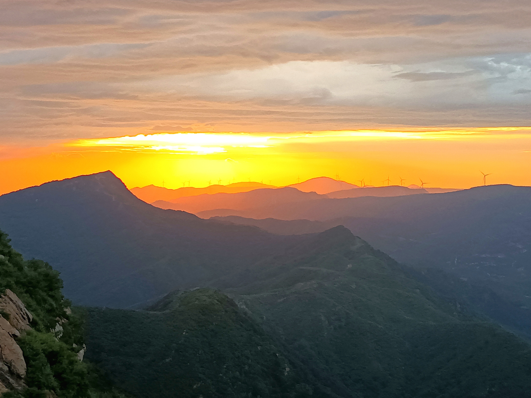 具茨山大鸿寨风光