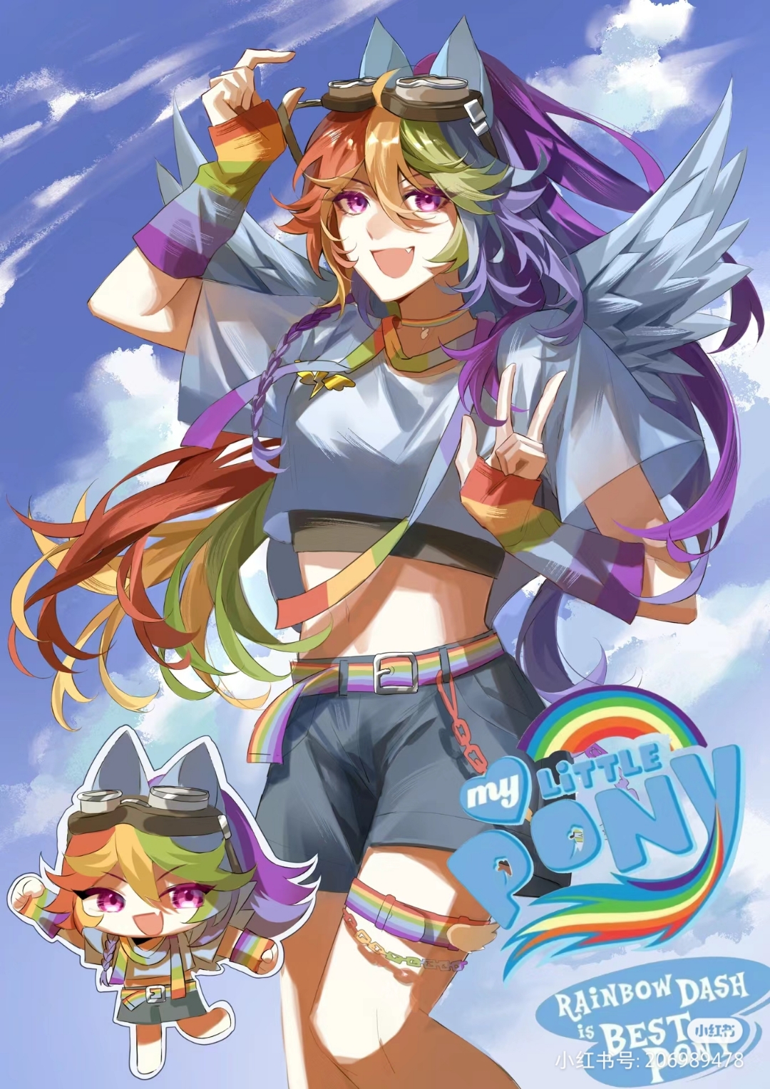 云宝的拟人化,太爱的